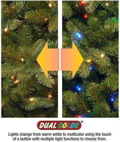 Christmas Land Christmas Tree Lights*70 Dual Colour Led Christmas Lights Add-On Set