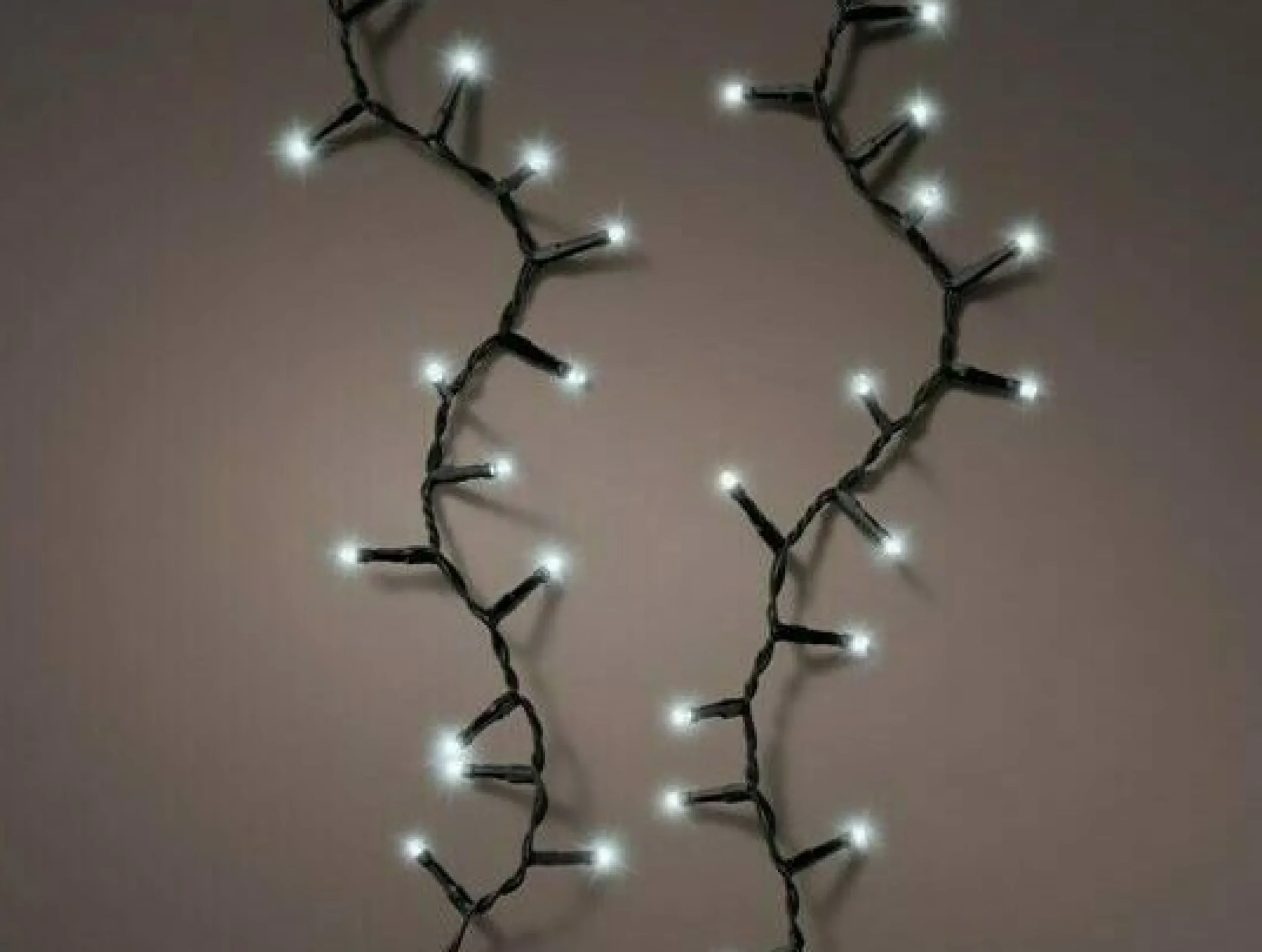 Christmas Land Outdoor Christmas Lights*600 Durawise Xl Compact Twinkle Battery Christmas Lights Cool White