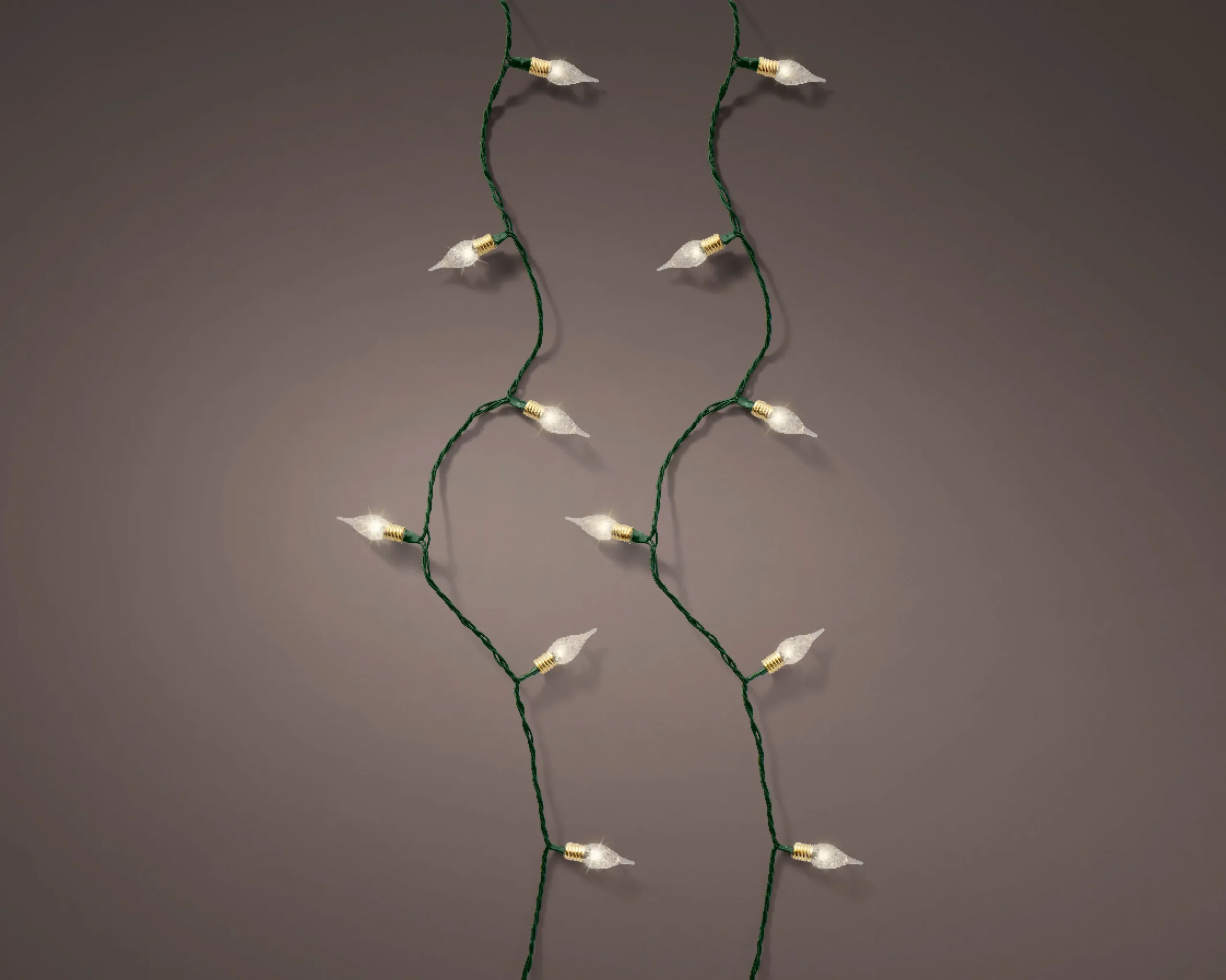 Christmas Land Christmas Tree Lights-240 Led Vintage Warm White Twinkling Lights