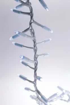 Christmas Land Outdoor Christmas Lights*180 Led Xp Heavy Duty Connectable Outdoor Static Cluster Christmas Lights Ice White Fdl (3M)