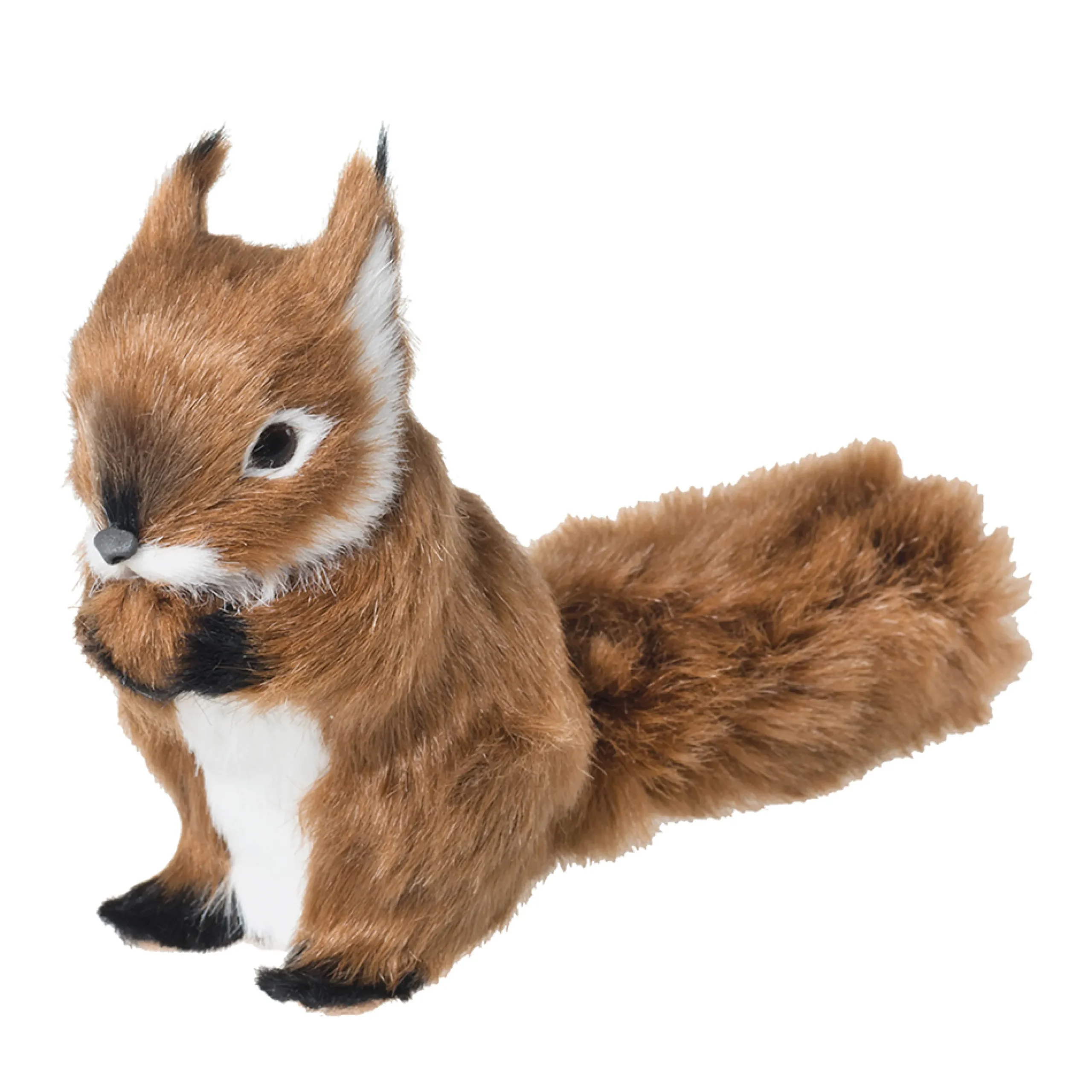 Christmas Land Room Decor-Brown And White Squirrel Decor Pieces – Available In 14Cm And 17Cm