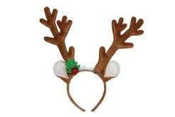 Christmas Land Christmas Bows & Ribbons*35Cm Reindeer Antler Ears Hairband