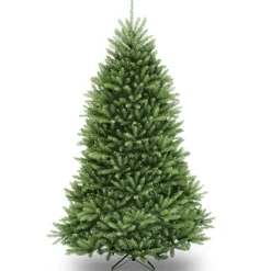 Christmas Land 6Ft & 7Ft Artificial Christmas Trees (Un-Lit)-6Ft Dunhill Fir Artificial Christmas Tree