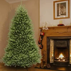 Christmas Land 6Ft & 7Ft Artificial Christmas Trees (Un-Lit)-6Ft Dunhill Fir Artificial Christmas Tree