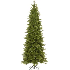 Christmas Land 6Ft & 7Ft Artificial Christmas Trees (Un-Lit)*7Ft Feel Real Carrington Fir Slim Artificial Christmas Tree
