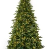 Christmas Land Pre-Lit Christmas Trees*7.5Ft Feel Real Cumberland Fir Pre-Lit Artificial Christmas Tree