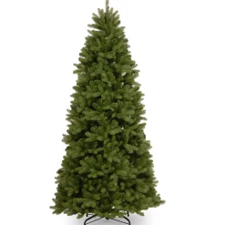 Christmas Land 6Ft & 7Ft Artificial Christmas Trees (Un-Lit)*6Ft Feel Real Newberry Spruce Slim Artificial Christmas Tree