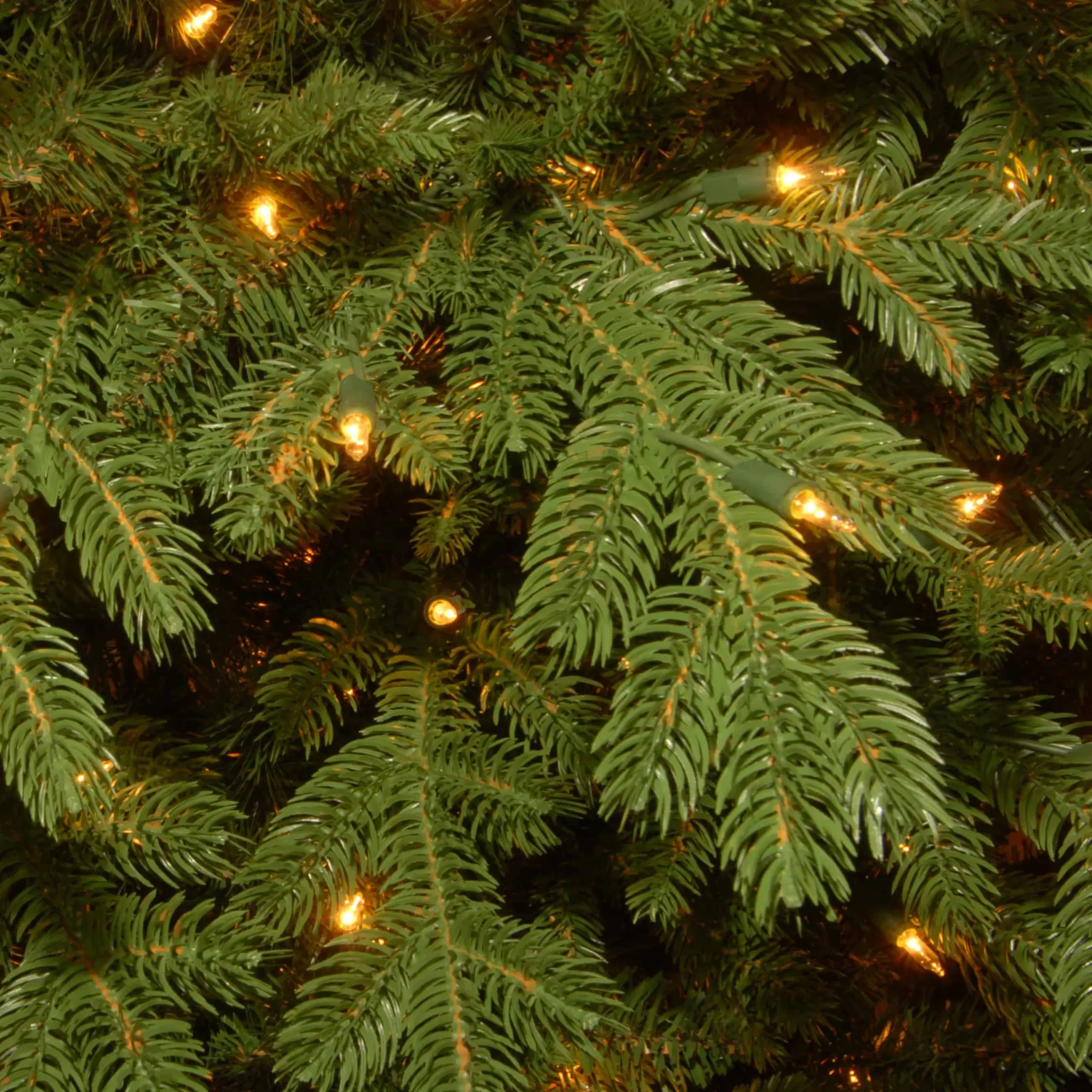 Christmas Land Pre-Lit Christmas Trees-9Ft Feel Real Vienna Fir Pre-Lit Artificial Christmas Tree