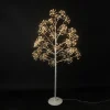 Christmas Land Artificial Twig Led Christmas Trees-5Ft Led Christmas Tree Dorion White