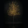 Christmas Land Artificial Twig Led Christmas Trees*6Ft Led Christmas Tree Fausto Black