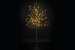 Christmas Land Artificial Twig Led Christmas Trees*6Ft Led Christmas Tree Fausto Black
