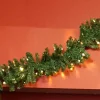 Christmas Land Garlands Pre-Lit*9.5Ft Led Xp Connectable Christmas Garland Pre-Lit