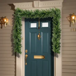 Christmas Land Garlands Un-Lit*9Ft Winchester Pine Christmas Garland