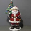 Christmas Land 3D Led Christmas Decorations-Led Santa With Christmas Tree
