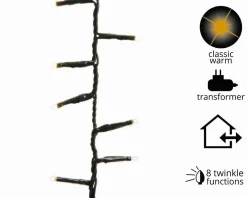 Christmas Land Christmas Tree Lights*Led Warm White Compact Twinkle Christmas Lights