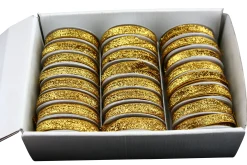 Christmas Land Christmas Bows & Ribbons*3M Gold Sparkle Ribbon