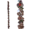 Christmas Land Garlands Un-Lit*Snowflake Pinecone Garland – 75Cm And 120Cm