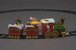 Christmas Land Room Decor-Timstor Led Moving Train Set – Multicolour – Battery Operated